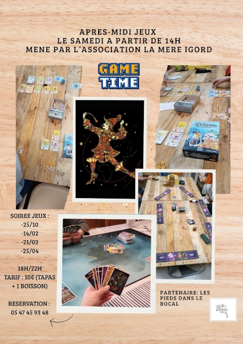 Association jeux société Dordogne